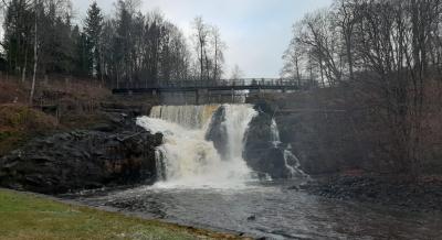 Lysakerelva foss